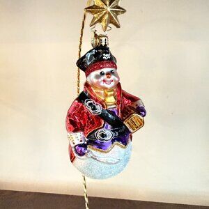 Christopher Radko “High Seas Frosty” Pirate Snowman Ornament